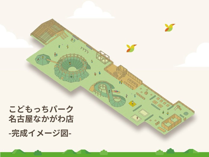 -こどもっちパーク名古屋なかがわ店の完成イメージ図-